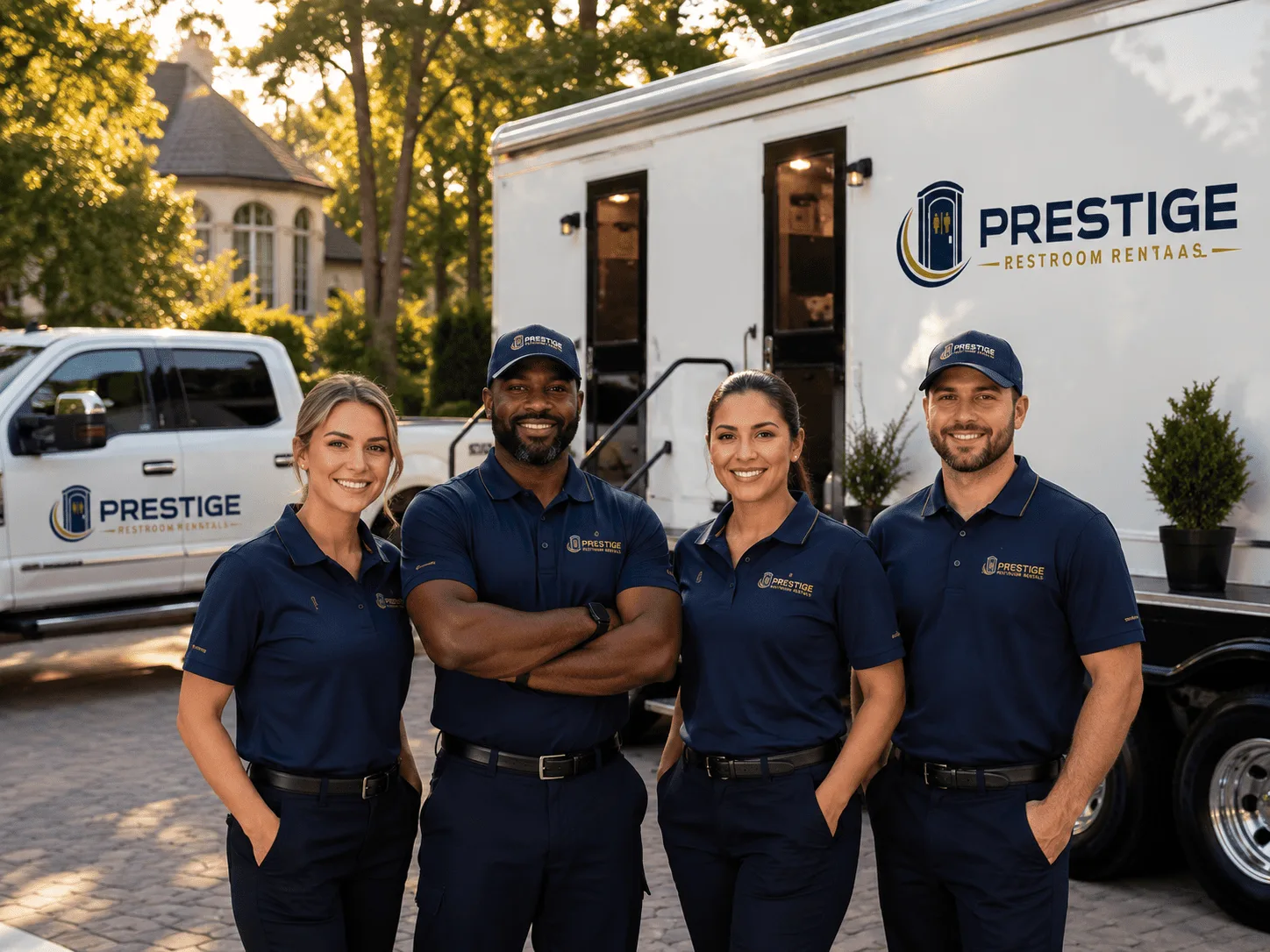 Trusted Luxury Portable Restrooms company in Start, LA